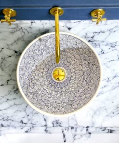 moroccan sink basin