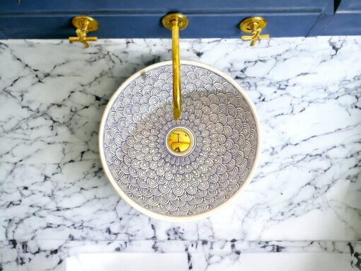 moroccan sink basin