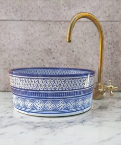 moroccan ceramic sink