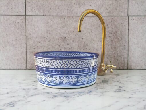 moroccan ceramic sink