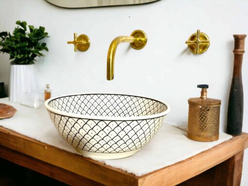 moroccan style sink