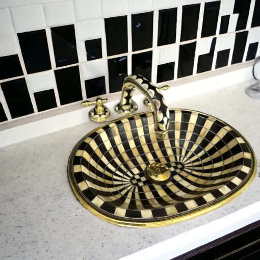 Moroccan Brass Sink