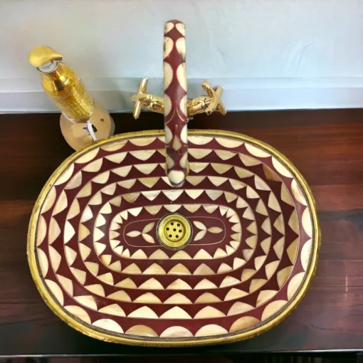 Moroccan Brass Sink