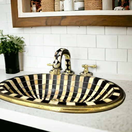 Moroccan Brass Sink