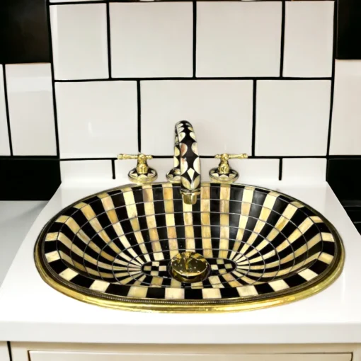 Moroccan Brass Sink