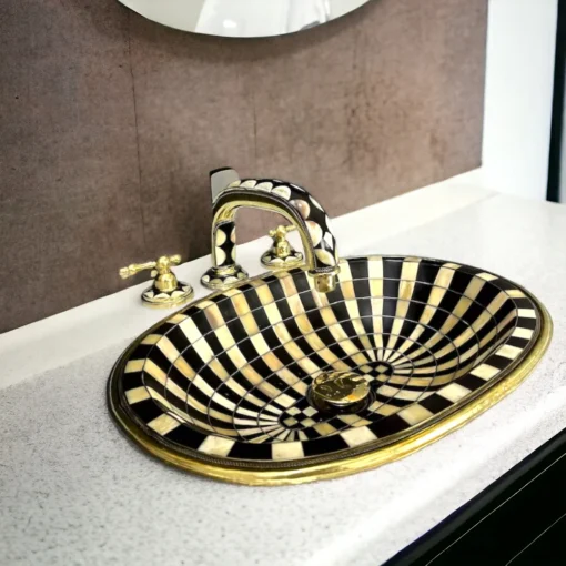 Moroccan Brass Sink