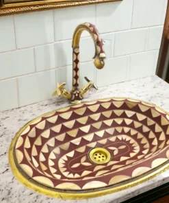 Moroccan Brass Sink