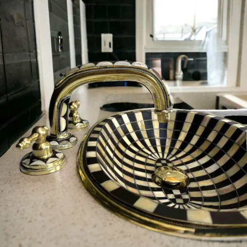 Moroccan Brass Sink