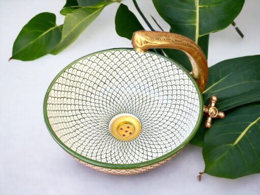 moroccan style sink
