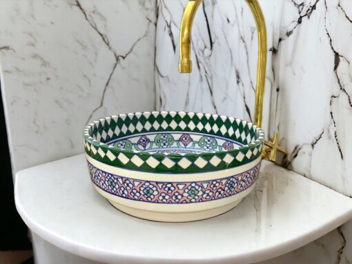 moroccan sink bowl