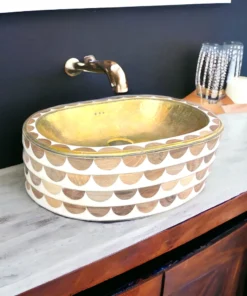 Moroccan Brass Sink