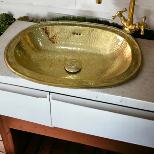 Moroccan Brass Sink