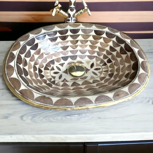 Moroccan Brass Sink