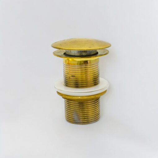 brass push up button