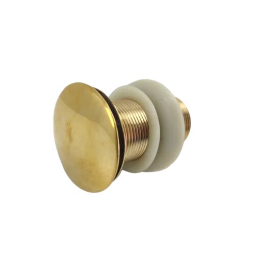 brass push up button